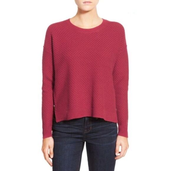 Madewell Landmark Texture Zipper Sweater - Picture 2 of 10